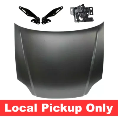New Primed Steel Hood w/ Hinges & Latch Set For 1992-1995 Honda Civic Sedan Foto 1 de 4