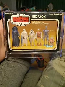 STAR WARS SIXPACK GELB LEERE BOX 93390 KENNER 1981 EMPIRE SCHLÄGT ZURÜCK - Bild 1 von 10