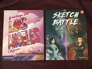Nickelodeon ARTIST PROGRAM • 2018 & 2019 •Sketch Battle & Greetings from LA •NEW - Picture 1 of 5