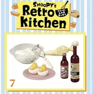 2015 Re-ment Snoopy’s Retro Kitchen #7 Complete Set. - Bild 1 von 3