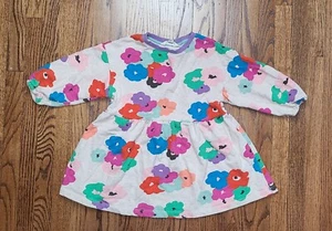 Mini Boden Girls Size 5-6Y Floral Sweatshirt Dress Kids Relaxed Fit - Picture 1 of 9