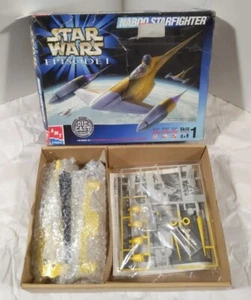 Star Wars Naboo Star Fighter Diecast Model AMT - Picture 1 of 21