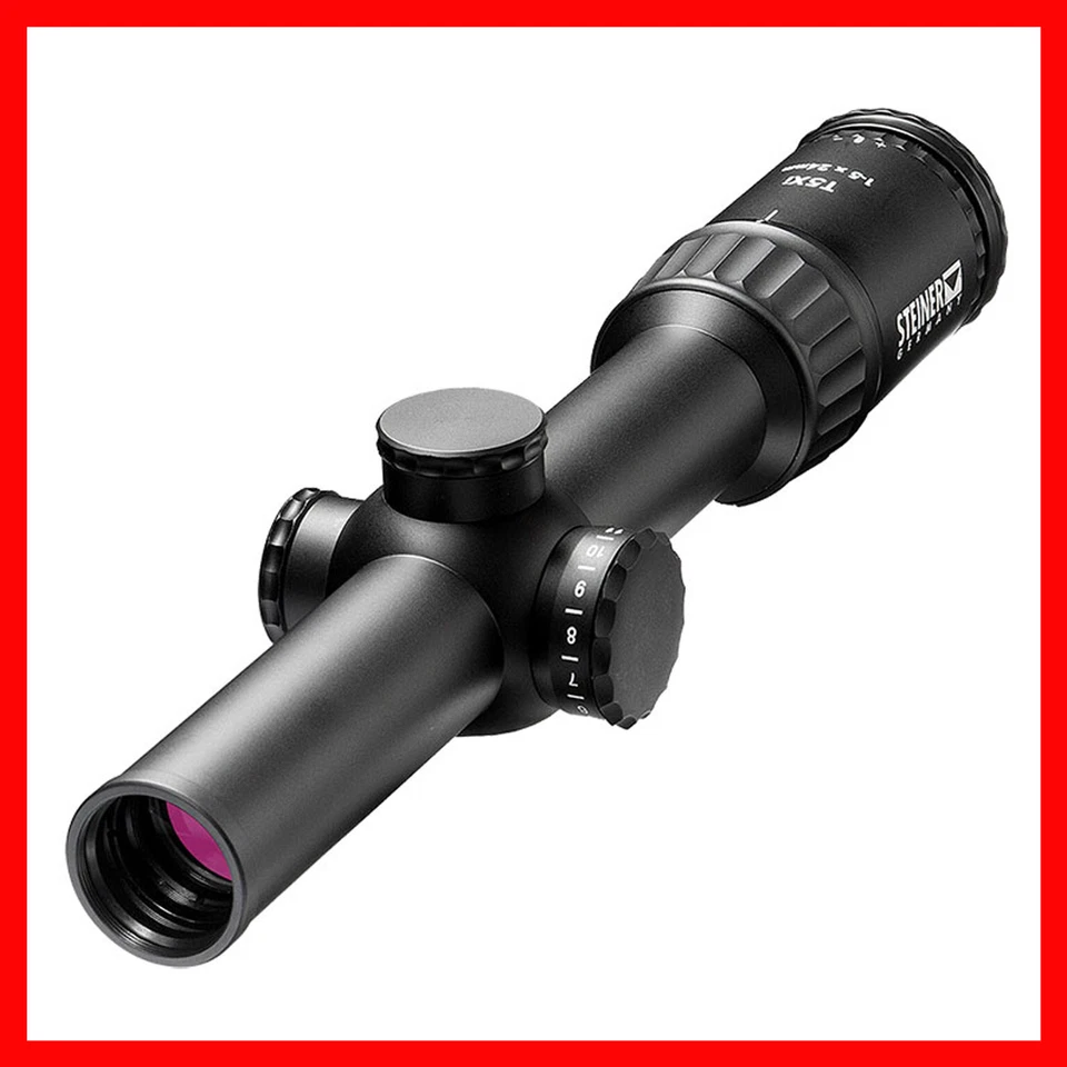 Mira para rifle táctica STEINER OPTICS T5Xi 1-5x24 retícula iluminada 3tr 30 mm Foto 1 de 1