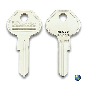 ORIGINALES 6000B (M25) llaves en blanco para varios candados de Master Lock (3 llaves) - Imagen 1 de 3