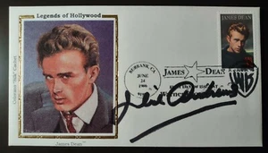 JULIE ANREWS SIGNED, JAMES DEAN FIRST DAY COVER, AUTOGRAPH. LIFETIME COA. - Picture 1 of 3