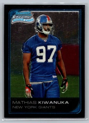 2006 Bowman Chrome #250 Mathias Kiwanuka - Image 1 of 2