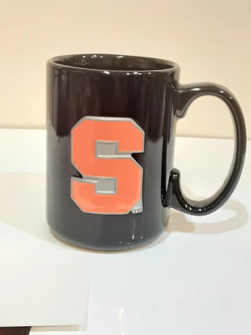 SYRACUSE UNIVERSITY ORANGE PEWTER 12 OUNCE COFFEE CUP Cover