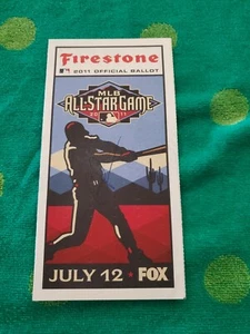 2011 MLB All Star Ballot Signed By Corey Patterson No Coa! - Picture 1 of 6