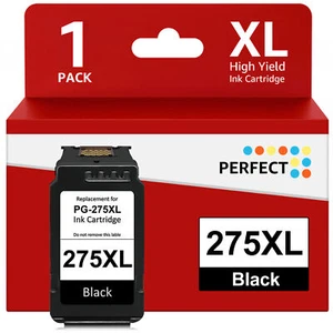 1 Cartucho de tinta negra PG-275XL compatible para Canon Pixma TS3520 TR4700 TR4722 - Imagen 1 de 6