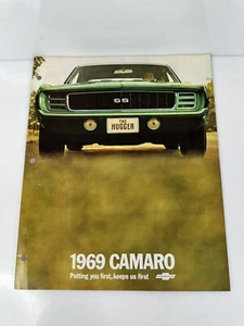 Vintage 1969 Chevrolet Camaro Consumer Catalog Brochure USA - Picture 1 of 3