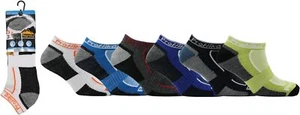 12 Pairs Mens Ankle Trainer Socks Sports Low Cut Cotton Mix Plain & Liners Sock - Picture 1 of 9