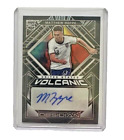 2021-22 Obsidian MATTHEW HOPPE Volcanic Signatures Rookie Auto Silver 45/149