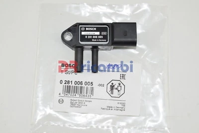 DRUCKSENSOR GASABGAS AUDI A4 A5 A6 A7 A8 Q5 BOSCH 0281006005 Foto 1 de 4