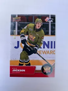 2021-22 Upper Deck CHL Exclusives #74 Kyle Jackson 099/100 - Picture 1 of 2