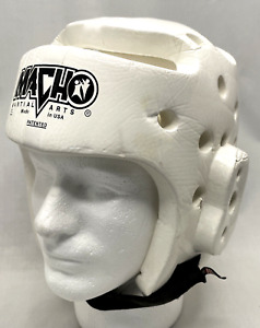 White Macho Adult  Head Gear Med - Mixed Martial Arts, Boxing, Tae Kwon Do