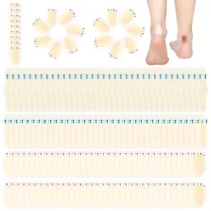100 Pcs Blister Bandages Hydrocolloid Blister Pads for Heel Waterproof Adhesi... - Picture 1 of 7