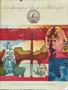 1977 INAUGURAL GUIDE TO WASHINGTON - PRESIDENT JIMMY CARTER - Picture 1 of 8