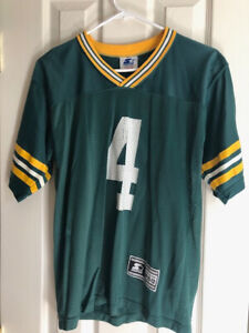 youth Favre jerseys quantity 3, green, yellow, white, youth 10-12, L and 14-16