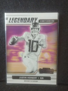 2021 Panini Legendary Contenders Justin Herbert - Picture 1 of 3