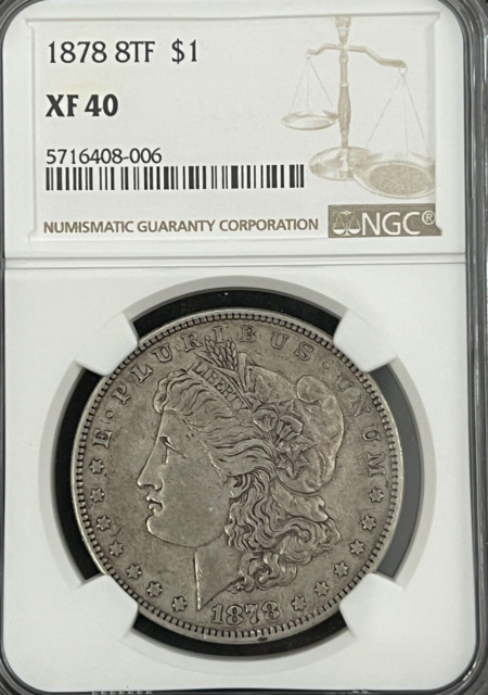 1878 Year Grade XF 40 Morgan US Dollars (1878-1921) for sale | eBay