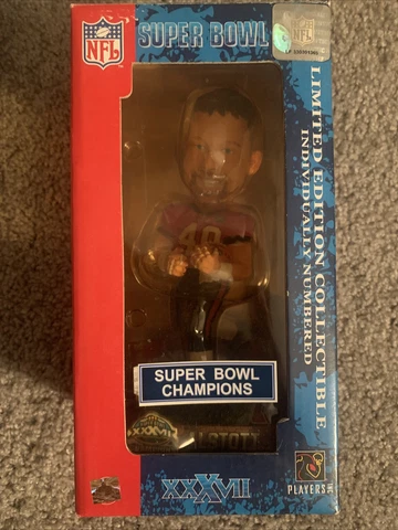 Mike Alstott Tampa Bay Buccaneers Forever Bobblehead Super Bowl XXXVII Ltd Ed Cover