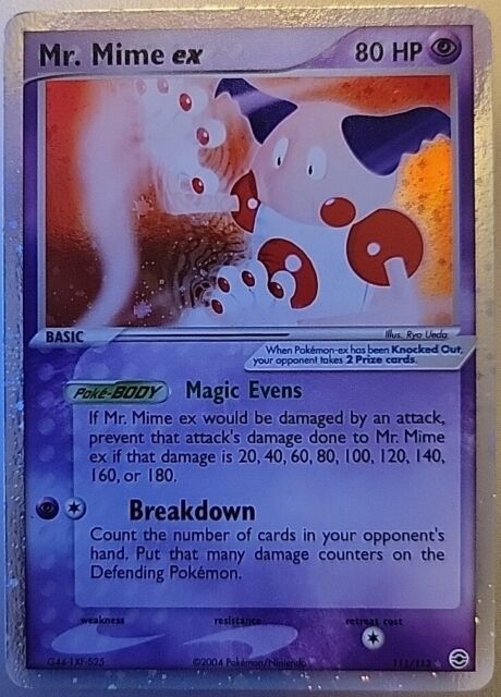 Mavin  Gengar ex 108/112 Ultra Rare Pokemon EX Fire Red Leaf