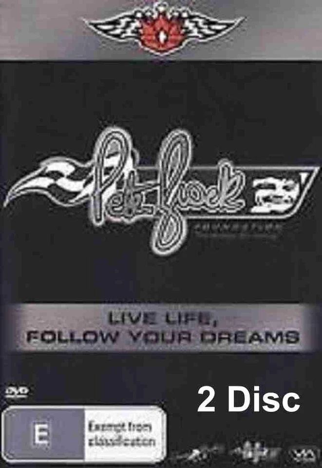 Peter Brock - Live Life Follow Your Dreams - 2 Disc Australian Motorsport DVD - image 1 of 1