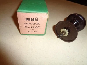 Vintage Penn Ersatzspule #29M-9 für Nr. 9 Angelrollen, USA - Bild 1 von 3