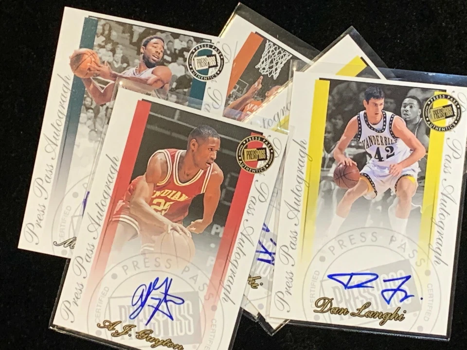 2000 Press Pass Signature Edition Rookie Autographed Basketball Pick Your Card - Image 1 of 1