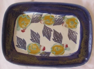 SCOTT BARNIM STUDIO KUNSTKERAMIK RECHTECKIGE PLATTE - Bild 1 von 5