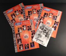 Detroit Shock WNBA 2006 Playoffs Game Program Lot Basketball Memorabilia
