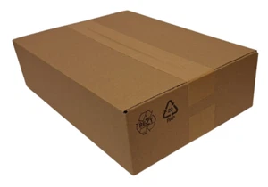 50 Versandkarton 350x250x100mm Faltkarton Innenmass 340x240x90mm DHL Päckchen S - Bild 1 von 1