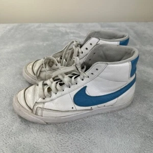 Nike Blazer Mid 77 weiß/blau Herrenschuhe Größe 7 US - Bild 1 von 12