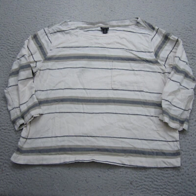 Patagonia Shirt Womens M Brown Long Sleeve Cotton Oversized Outdoor Casual - Imagem 1 de 4