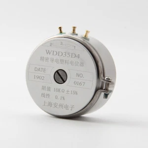 Potenciómetro plástico conductor de precisión WDD35D-4 1K 2K 5K 10K 0,1% 18 mm - Imagen 1 de 8