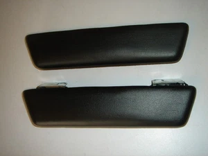 fits 67 Dart Valiant Barracuda Black Armrest Pads 1967 NEW - Picture 1 of 1