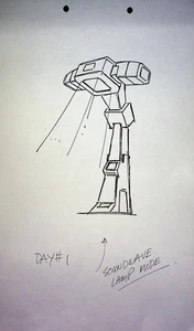 The Transformers 1984 G1 Production Series Model Cel Layout Sunbow Productions - Picture 1 of 2