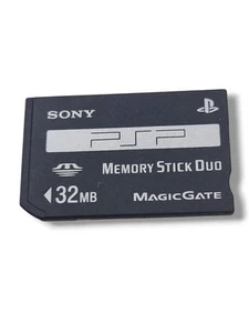 ⚡Sony 32mb Memory Stick PRO Duo Magicgate Speicherkarte PSP Kamera neuwertig⚡ - Bild 1 von 5