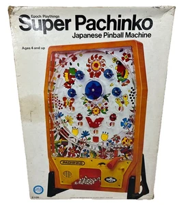 Vintage Japanese Pinball Super Pachinko 6100 in Original Box 1975 - Bild 1 von 20