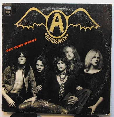 Aerosmith - Get Your Wings - Columbia Hard Classic Rock Vinyl LP Record Album - Image 1 of 4