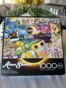 Buffalo Games-Aimee Stewart-Pfad der Totalität-1000-teiliges Puzzle...  - Bild 1 von 3