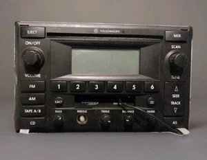 2000-05 VW Passat Premium 6 radio stereo cassette CD player 3B7 035 180 OEM - Picture 1 of 5