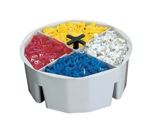 CLC 1152 Black Plastic Bucket Tray 11.5 L ix 2.5 H x 11.5 W in. - Picture 1 of 1