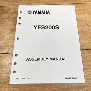 YAMAHA OEM ASSEMBLY MANUAL / 2003 YFS200S YFS 200S - Picture 1 of 3