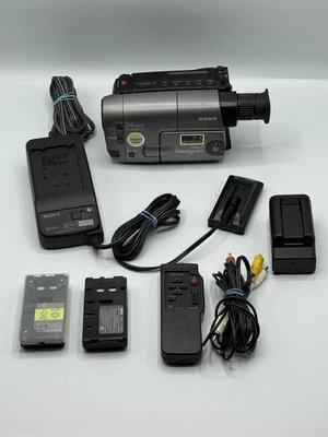 Sony Handycam CCD-TRV21 Video 8 Camcorder Bundle in Original, Tested Working - Image 1 of 4