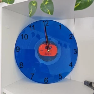 Schallplatten Wanduhr Unikat Blau #6 - Bild 1 von 1