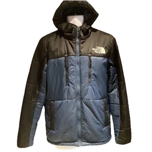 The North Face Mens Himalayan Limbara Insulated Jacket Black & Navy M - Picture 1 of 6