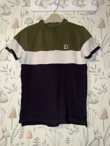 Boys Age 11 Years - Zip Up Polo T Shirt Top From Next - Picture 1 of 2
