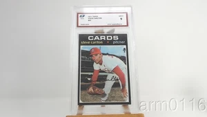 1971 TOPPS BASEBALL SPORTS CARD STEVE CARLTON #55 SGS GRADING 9 MINT CARDINALS - Picture 1 of 4
