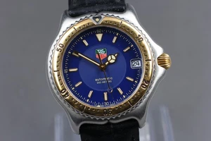 [N MINT] TAG Heuer s/el SEL WI2251-K0 Blue Dial 34mm Automatic Men's Watch Japan - Picture 1 of 11